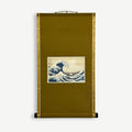 “The Great Wave off Kanagawa – Katsushika Hokusai” Japanese hanging scroll