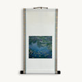 “Water Lilies - Claude Monet" Japanese hanging scroll