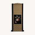 “A Bouquet of Flowers in a Crystal Vase - Nicolaes van Veerendael" Japanese hanging scroll