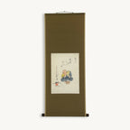 “A Quiet Moment” Japanese zen hanging scroll