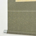 Close-up detail of “Blossoms in Spring Mist" hanging scroll