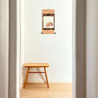 “Thread of Life” Japanese hanging scroll displayed in interior