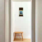 “The Starry Night - Van Gogh” Japanese hanging scroll displayed in interior