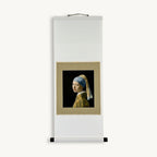 “Girl with a Pearl Earring - Johannes Vermeer" Japanese hanging scroll