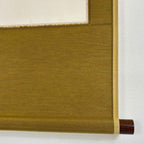 Scroll end detail of “A Quiet Moment” hanging scroll